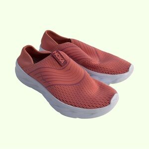 Hoka Restorative Coral Slip-On Shoes